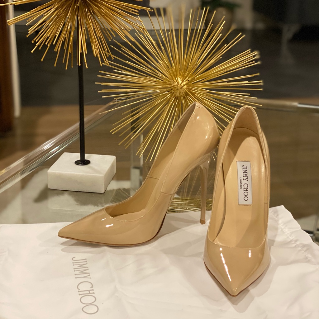 Jimmy Choo Nude Anouk Size 8